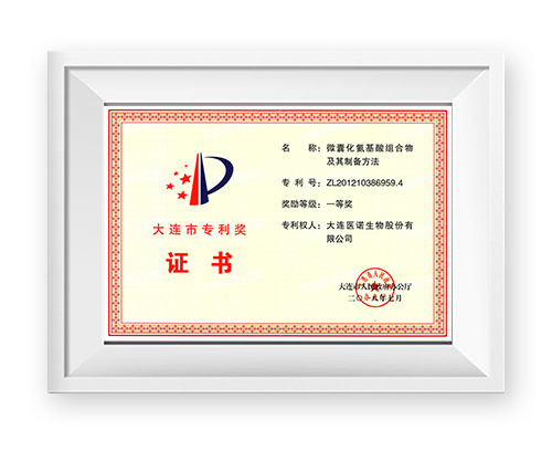 大連市專利一等獎